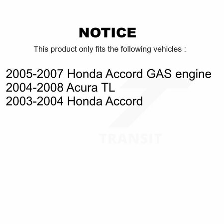 Kugel Rear Wheel Bearing And Hub Assembly Pair For Honda Accord Acura TL K70-100591